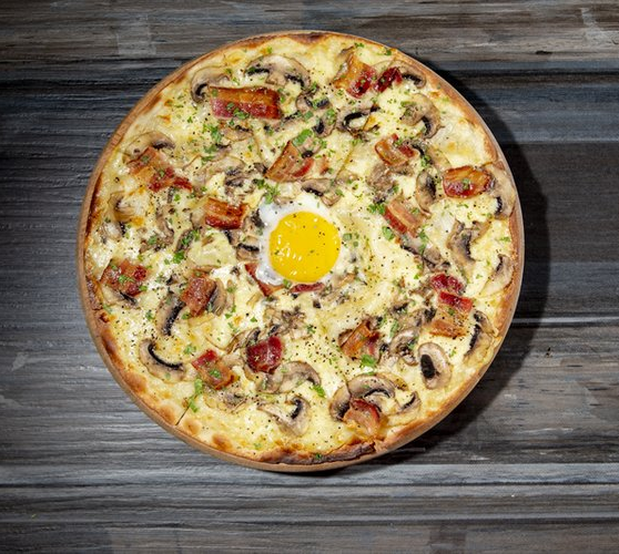 Carbonara Pizza image